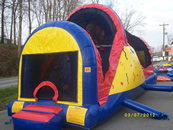 Backyard Inflatable Slide