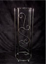 silver plant stand 38 inches high