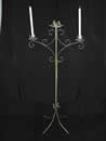 silver unity candelabra